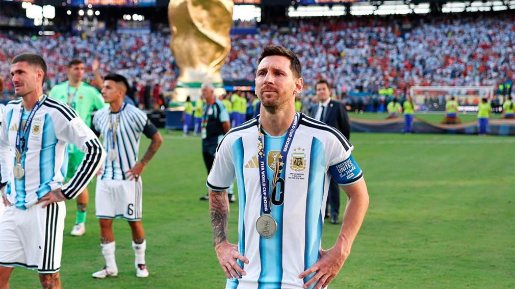 La tristeza de Messi tras perder la final del Mundial 2026
